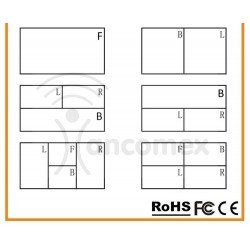 Ecran RM 410 AHD multi vision 10.1"